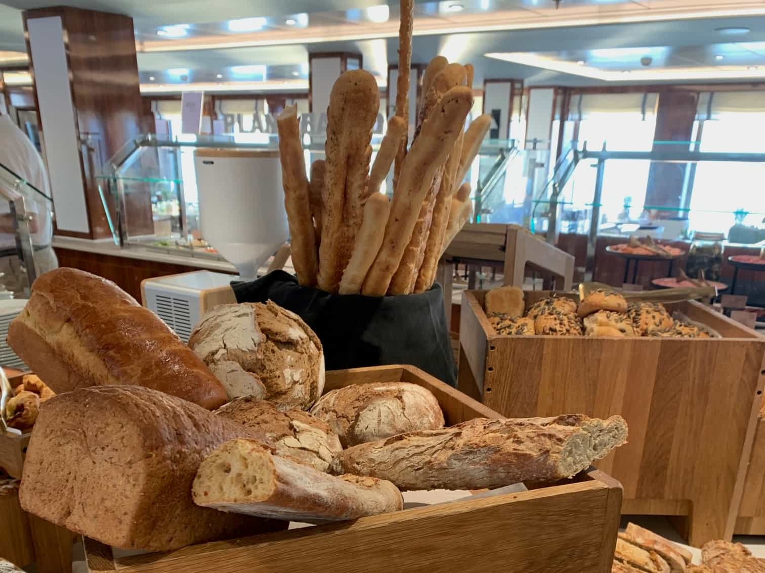Artisan breads on Atlas' "World Traveller"
