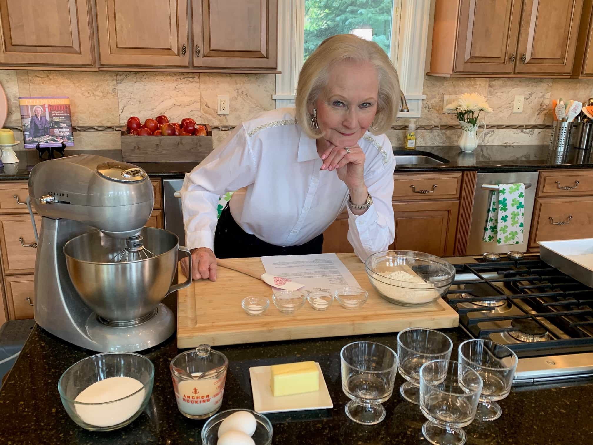 Filming season 4 of At Home With Christy Rost