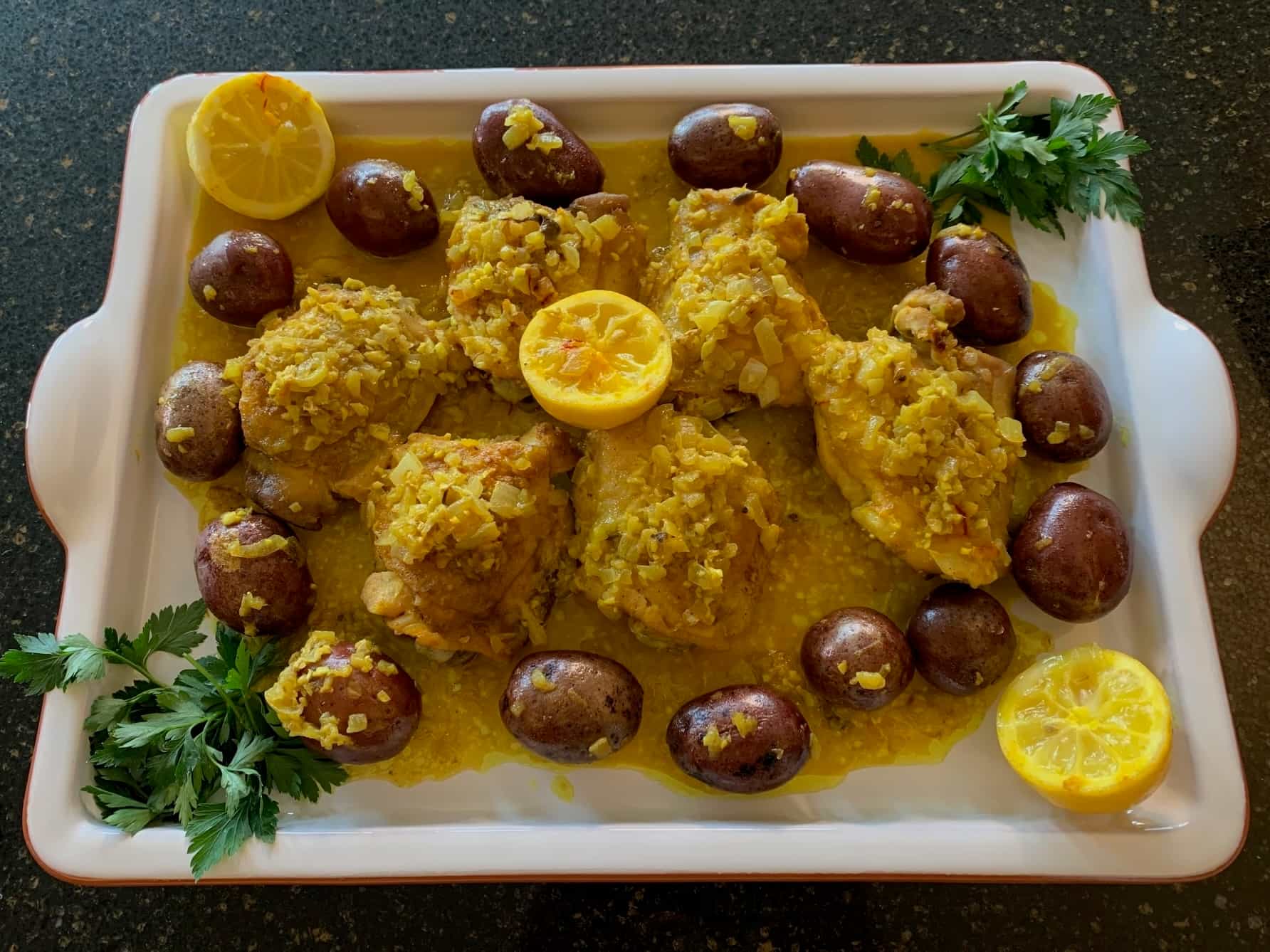 Lemon Chicken Tagine
