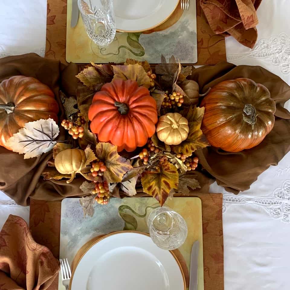 Pumpkin Centerpiece