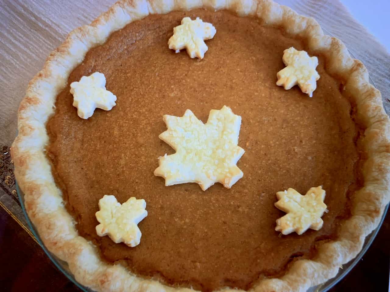 Roasted Pumpkin Pie